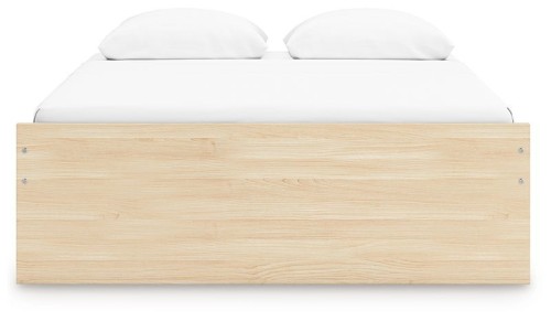 Onita - Natural - Twin Platform Bed With 1 Side Storage