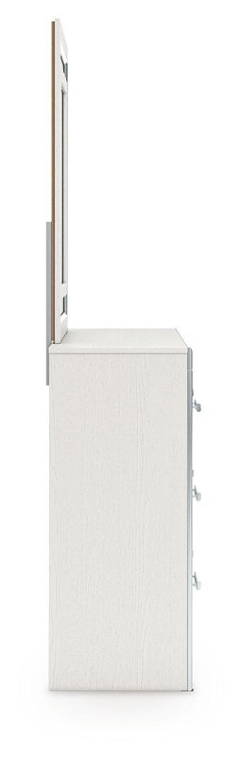 Zuraleus - Dresser And Mirror - White