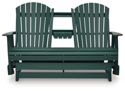 Shell Beach - Loveseat Glider - Green