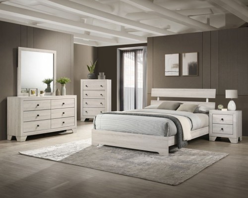 Atticus - Twin 4 Piece Bedroom Set - Brown