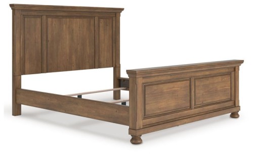Feddinger - Medium Brown - King Panel Bed