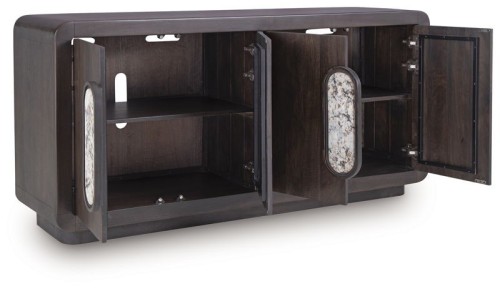 Elliston - Espresso Brown - Accent Cabinet