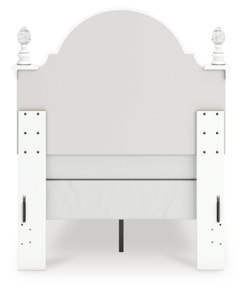 Kozlani - Full Upholstered Panel Bed - White