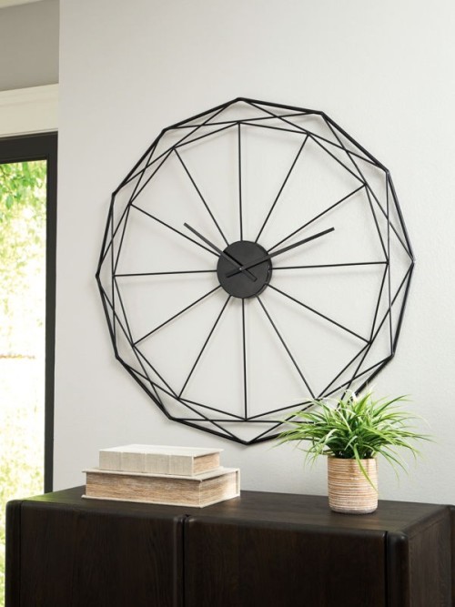 Arkthorne - Black - Wall Clock