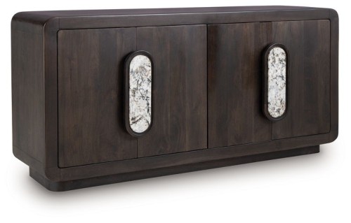 Elliston - Espresso Brown - Accent Cabinet
