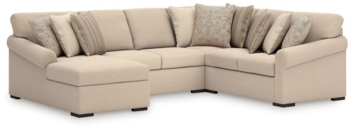 LadyMae - Twill - 2-Piece Sectional With LAF Corner Chaise