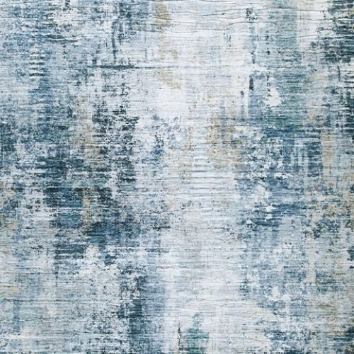 Arlenmont - Blue / White / Brown - Large Rug