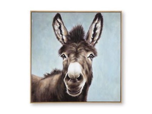 Landerton - Brown / Blue / White - Wall Art