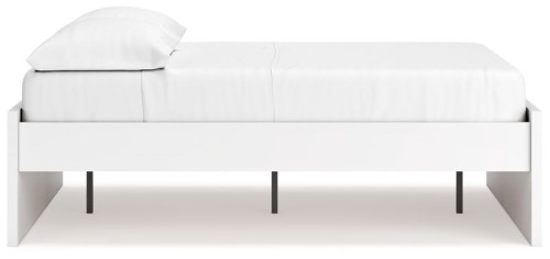 Onita - White - Queen Platform Bed With 2 Side Storage