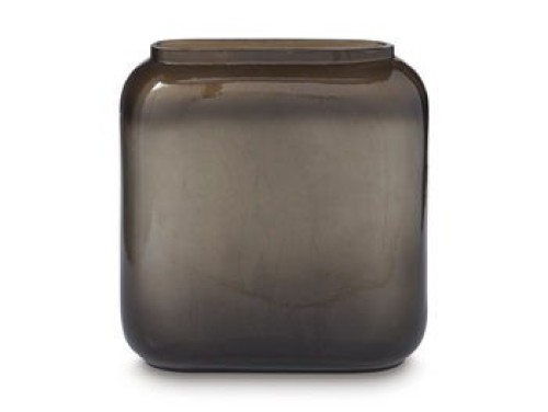 Sumner - Gray / Gold Finish - Vase - 7.5"