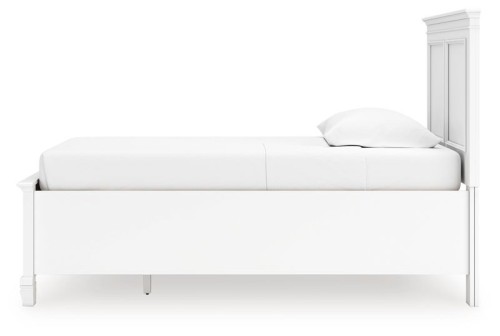 Fortman - White - Queen Panel Storage Bed