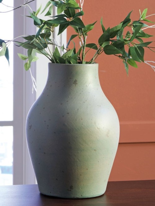Baychester - Antique Green - 10" Vase