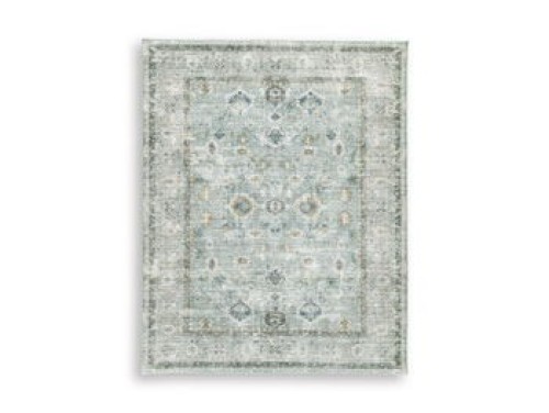 Ladstoney - Teal / Beige / Ochre - Medium Rug