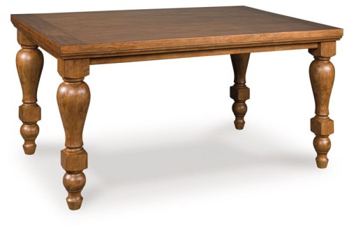 Greddinton - Brown - Rectangular Dining Room Table