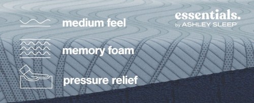 Peak 2.0 10 Memory Foam - White - King Mattress