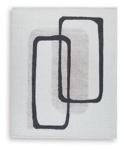 Davismour - Ivory / Taupe / Charcoal - Large Rug