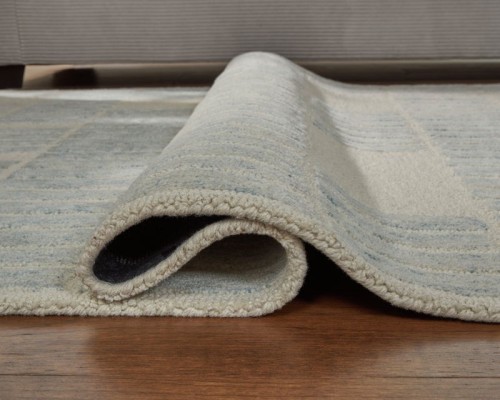 Dylanton - Ivory / Blue - Medium Rug
