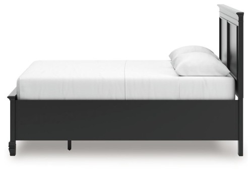 Lanolee - Black - Twin Panel Bed