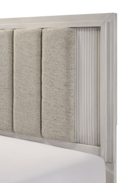 Carlton - Queen 5 Piece Bedroom Set - White Mist