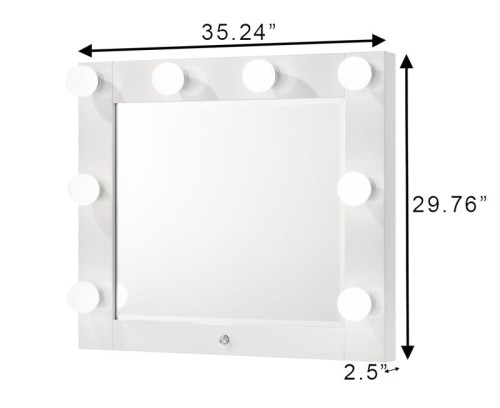 Luxo - Vanity Set - White