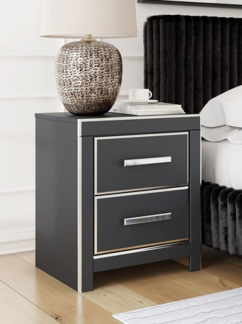 Zuraleus - White - Two Drawer Night Stand