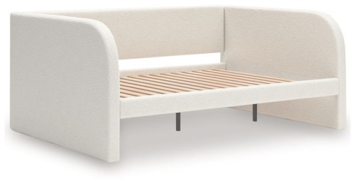 Arloster - Tan / White - Twin Upholstered Day Bed