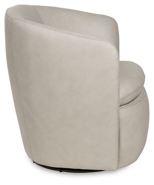 Kierreys - Bone - Swivel Accent Chair