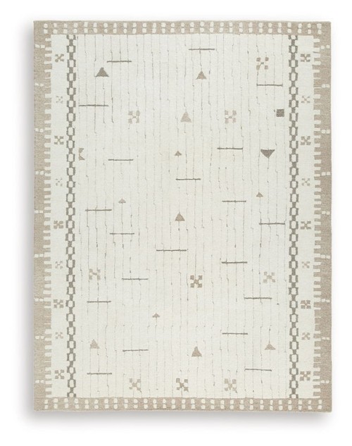 Dot - Cream / Brown / Taupe - Medium Rug