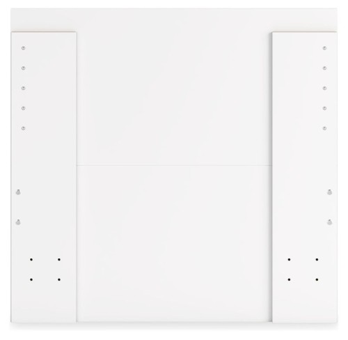 Onita - White - Queen Panel Platform Bed With 2 Side Storage