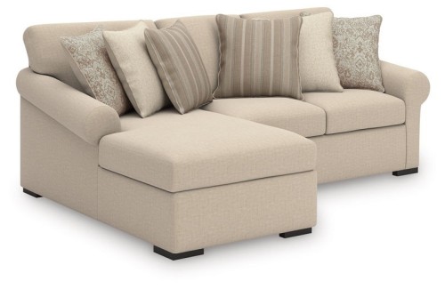 LadyMae - Twill - 2-Piece Sectional With LAF Corner Chaise