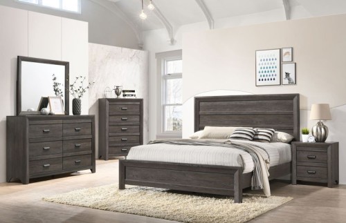 Adelaide - Twin 4 Piece Bedroom Set - Drift Wood