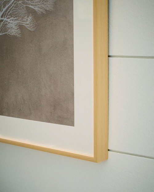 Hendridge - Taupe / White - Wall Art Set (Set of 3)