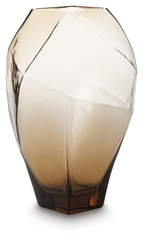 Ewart - Light Brown - Vase - 10.2"