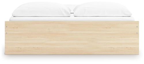 Onita - Natural - Twin Platform Bed With 1 Side Storage