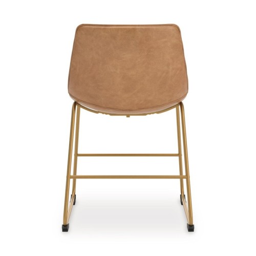 Ciabori - Toast / Gold - Dining Upholstered Side Chair (Set of 2)