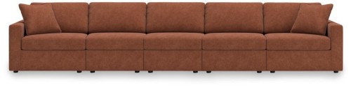 Modmax - Spice - 5-Piece Sectional With 3 Armless Chairs And LAF / RAF Corner Chairs