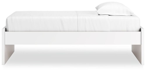 Onita - White - Queen Platform Bed With 2 Side Storage