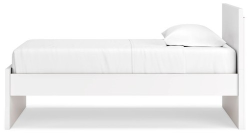 Onita - White - Queen Panel Platform Bed With 2 Side Storage
