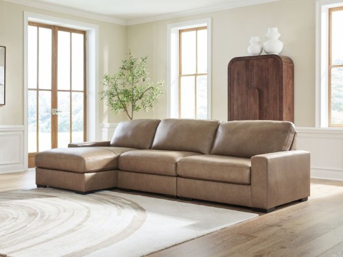 Veronella - 3-Piece Sectional With LAF Corner Chaise - Sahara