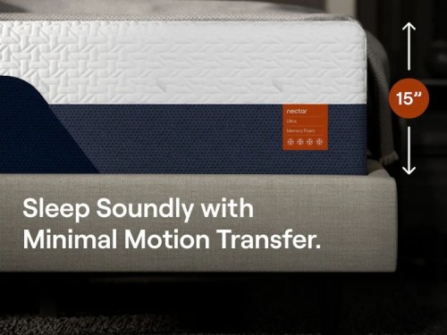 Nectar Ultra Memory Foam 5.1 - White - Queen Ultra Plush Mattress