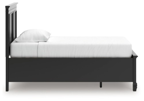 Lanolee - Black - Twin Panel Bed