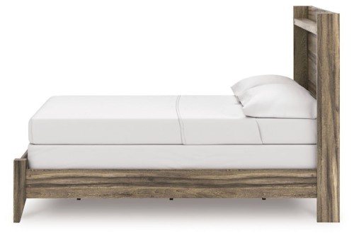 Elbrim - Brown - Queen Panel Bed