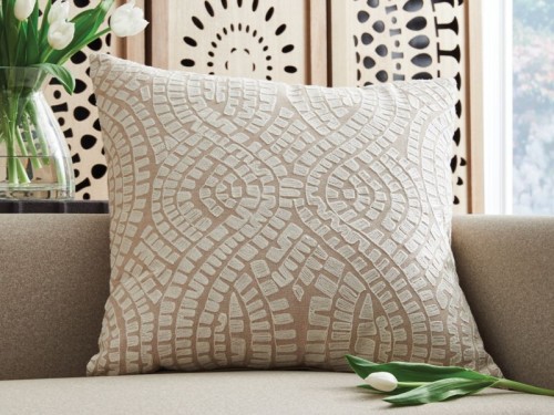 Cortlen - Beige / Ivory - Pillow (Set of 4)