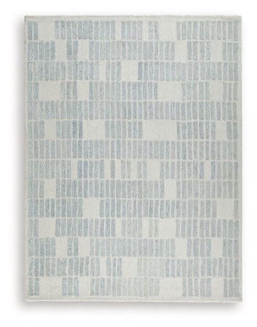Dylanton - Ivory / Blue - Medium Rug