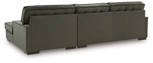 Caspian-Town - Olive - 2-Piece Sectional With LAF Corner Chaise