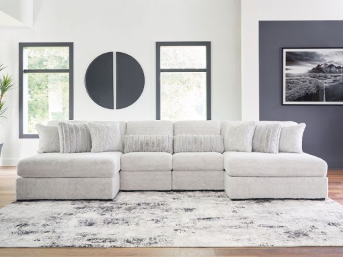 Cuddle Plush - Arctic - 2-Piece Sectional