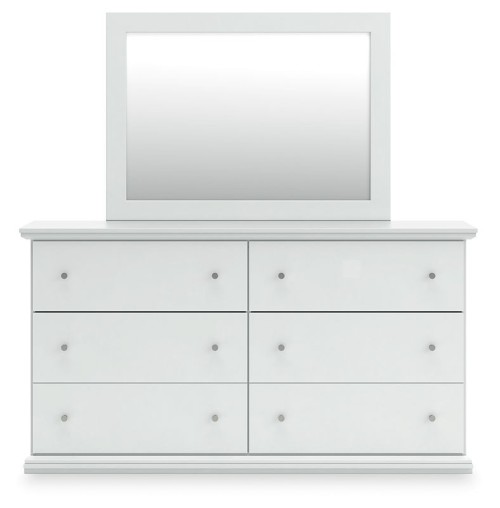 Bostwick Shoals - White - Dresser and Mirror