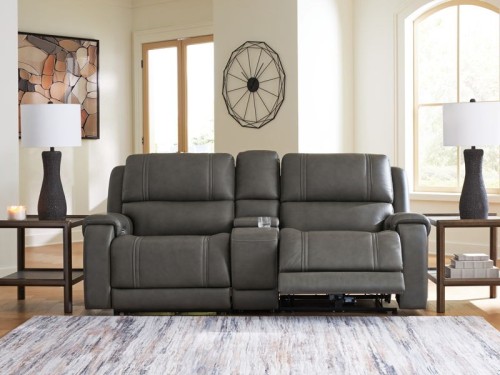 5Z - Pittson - 6-Piece Power Reclining Sectional With Storage Console - Anchor