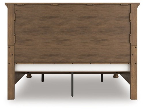 Feddinger - Medium Brown - California King Panel Storage Bed