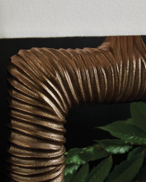 Garronby - Antique Brass Finish - Metal Table Lamp